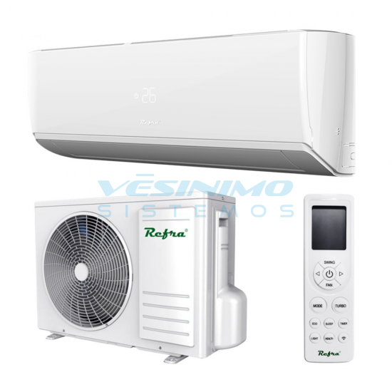 Refra šilumos siurblys oras-oras E-NORDIC SERIJA, 3.4/3.6 kW